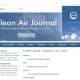 Clean Air Journal website