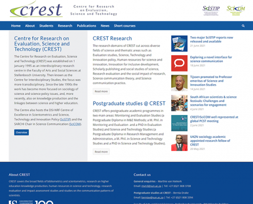 CREST website