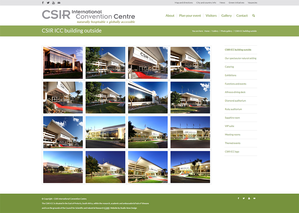 CSIR ICC website content page