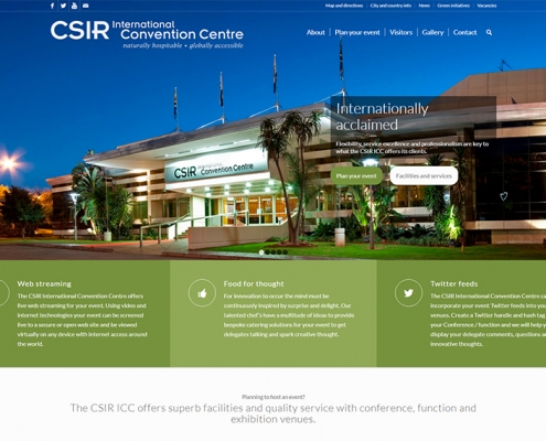 CSIR ICC website