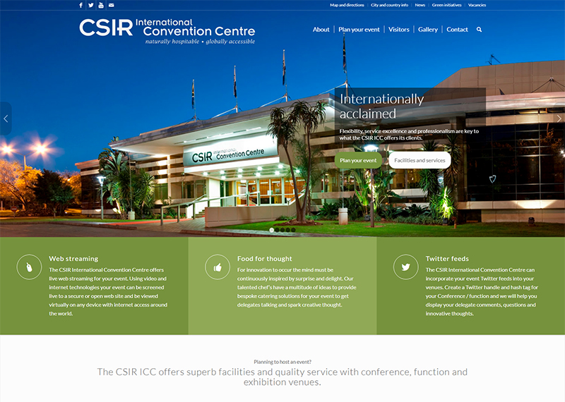 CSIR ICC website
