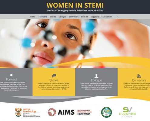 Women in STEMI website