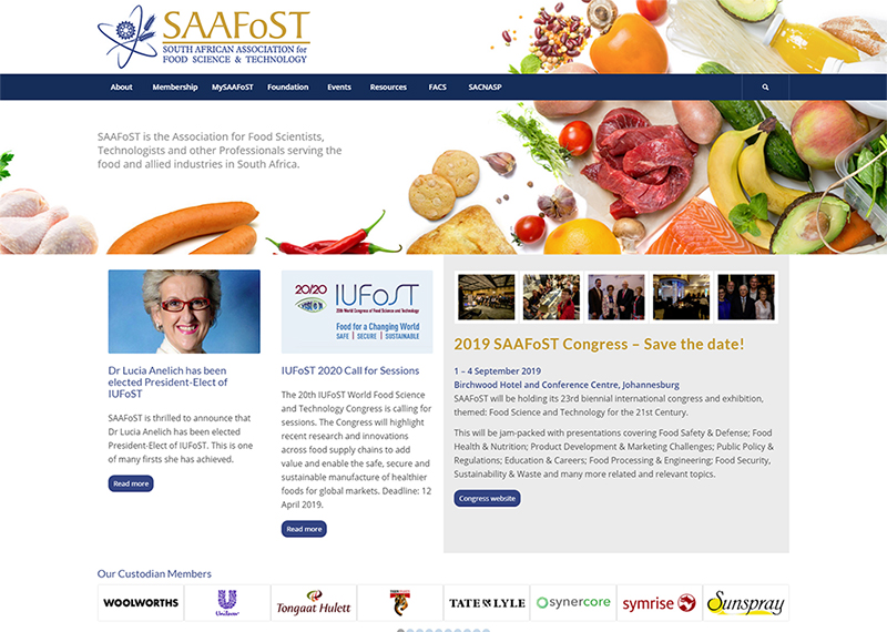 SAAFoST membership website