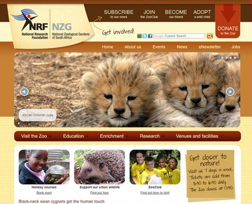 National Zoological Gardens website