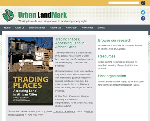 Urban LandMark website